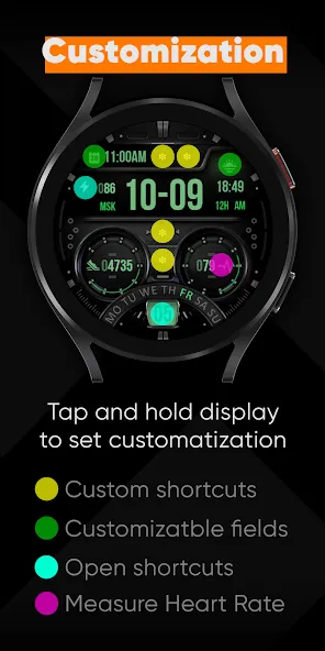 KF138 Watch face screenshot 6
