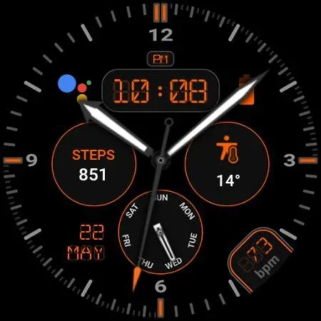 Ortanight - watch face screenshot 22
