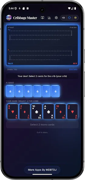Offline Cribbage Master Ai screenshot 12