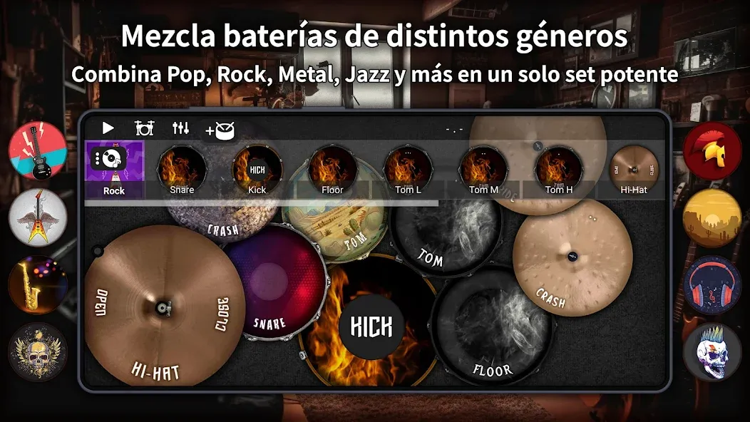 Drum King: Batería electrónica screenshot 2