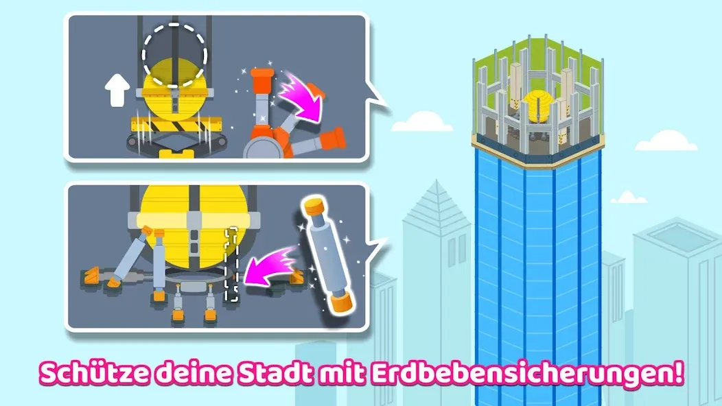Baby Pandas Stadtgebäude screenshot 4