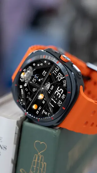 N-SPORT759 weatherDigital Face screenshot 4