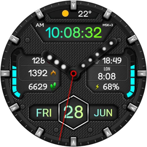 Hybrid KNATUM URX81 Watch face screenshot 17