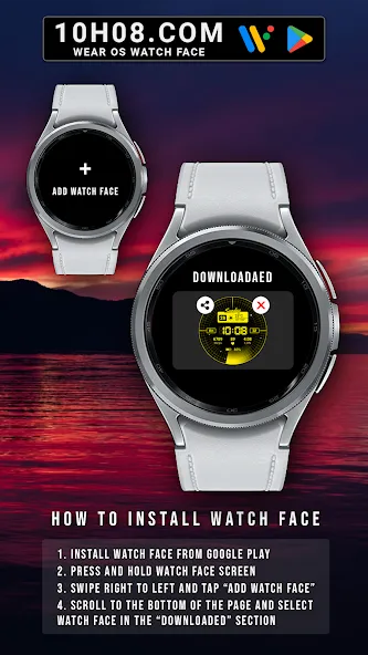 Watch face 10h08.com #99 screenshot 8