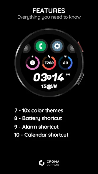 Entanglement Wear OS screenshot 3