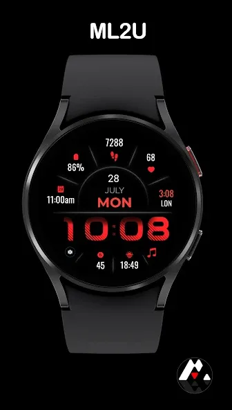 ML2U 127 Watch Face screenshot 1