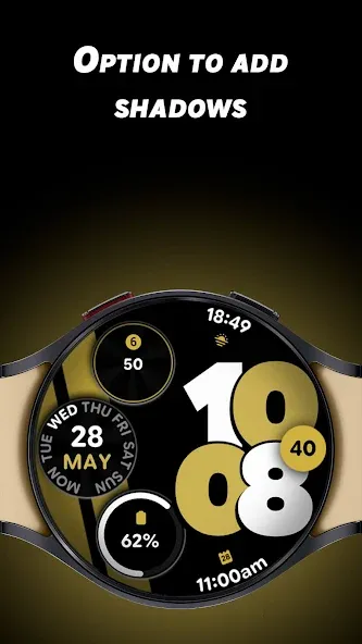 Sporty Pixel Pro - Watch face screenshot 4