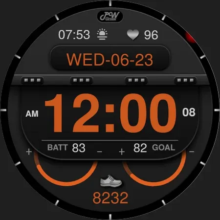 PW36 3D Digital Glow Watch screenshot 20