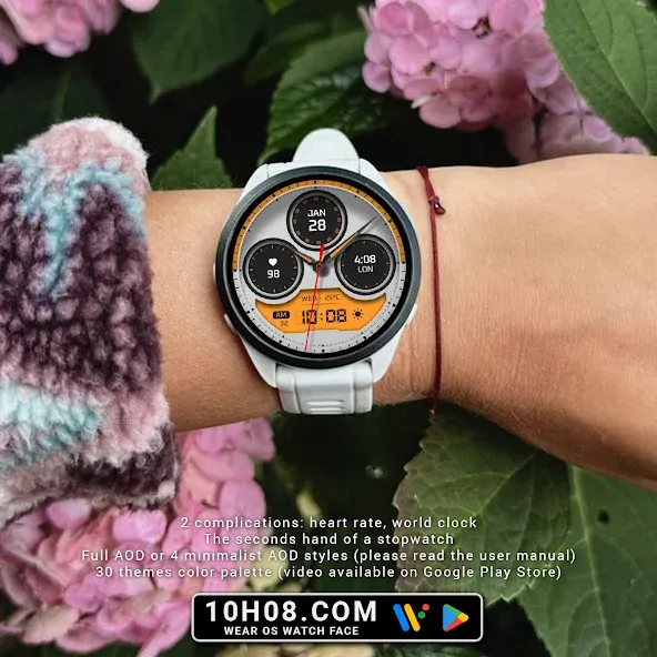 Watch face 10h08.com #117 screenshot 5