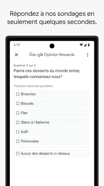 Google Opinion Rewards screenshot 2