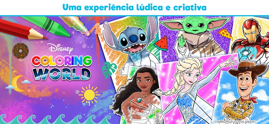 Mundo Colorido da Disney screenshot 1