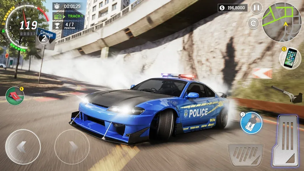 Police Car Chase Drift Games screenshot 3
