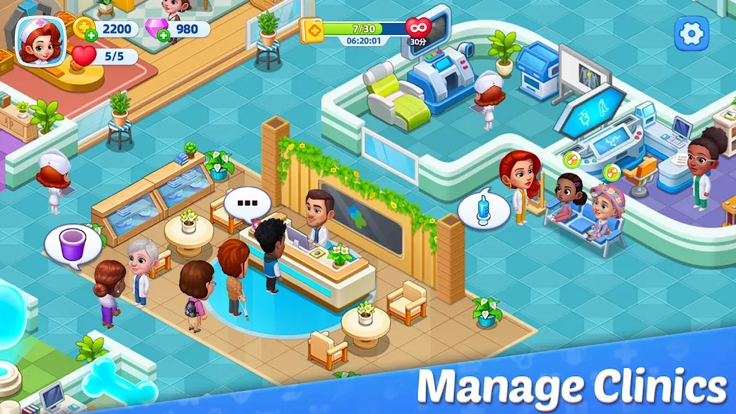 Hospital Frenzy: Doctor Games screenshot 8