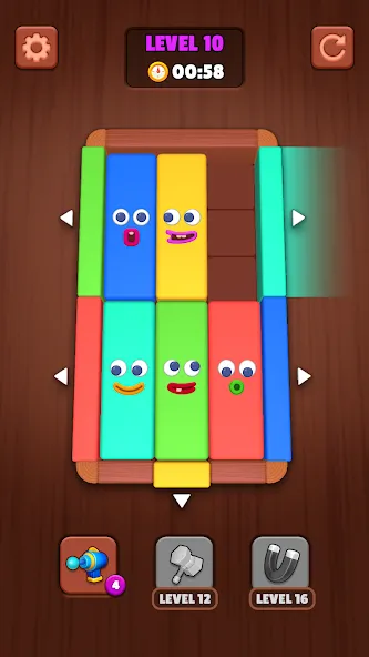 Toon Escape: Block Jam screenshot 2