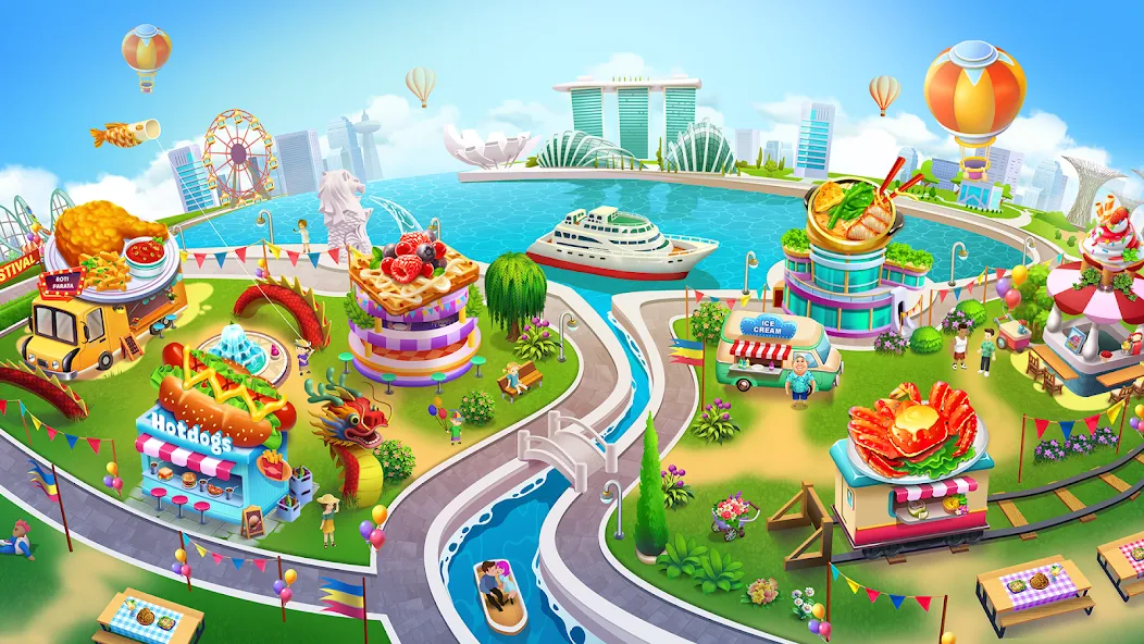 Foodie Festival: Cooking Game screenshot 1