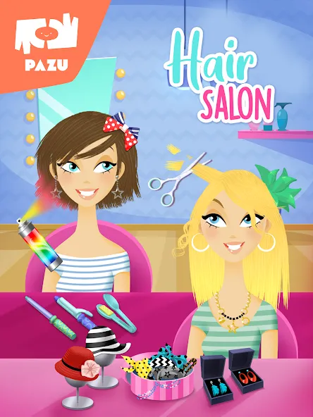 Salão de cabeleireiro meninas screenshot 13