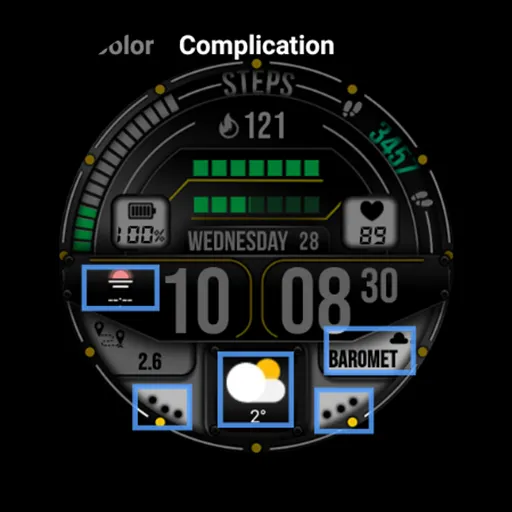 MB277 Digital Watch Face screenshot 21