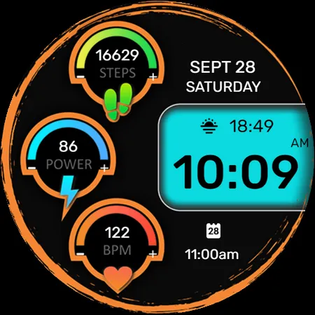 IA117 Digital Watchface screenshot 14