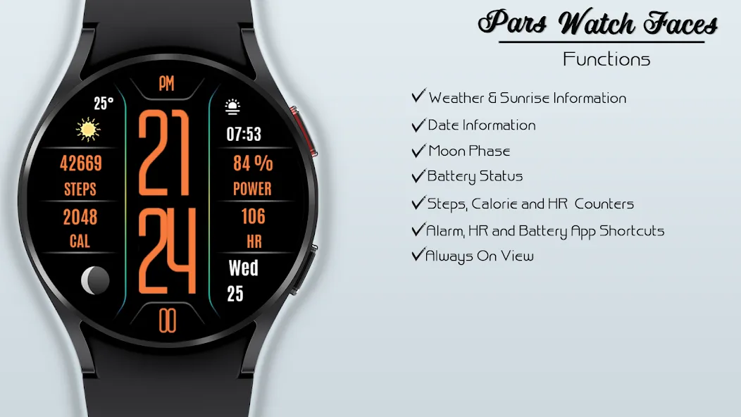 Simplex Digital Watch Face screenshot 5