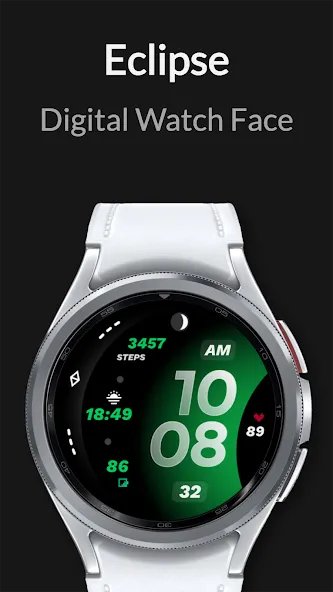 Eclipse: Digital Watch Face screenshot 4