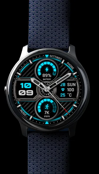 Phantom - Hybrid v4 watch face screenshot 4