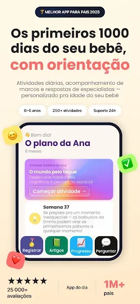 Baby Leap Desenvolvimento Bebê screenshot 1