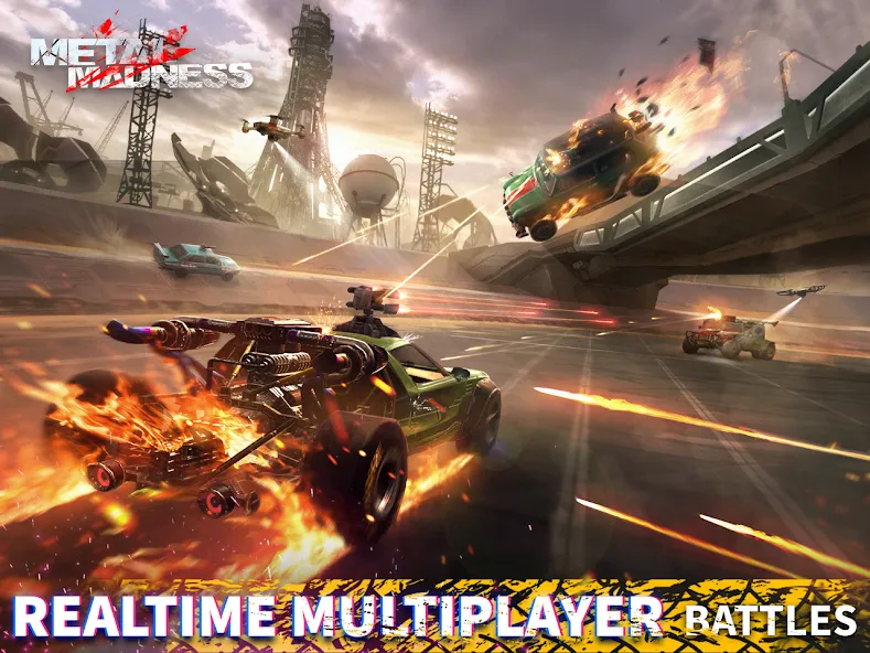 METAL MADNESS PvP: Car Shooter screenshot 19