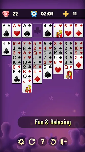 Freecell Solitaire: Clássico screenshot 7