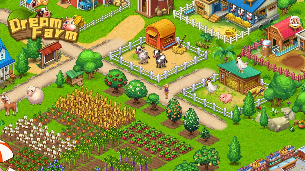 Dream Farm - Dia de Colheita screenshot 3