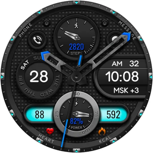 DETERANO CTS86 Watch face screenshot 23