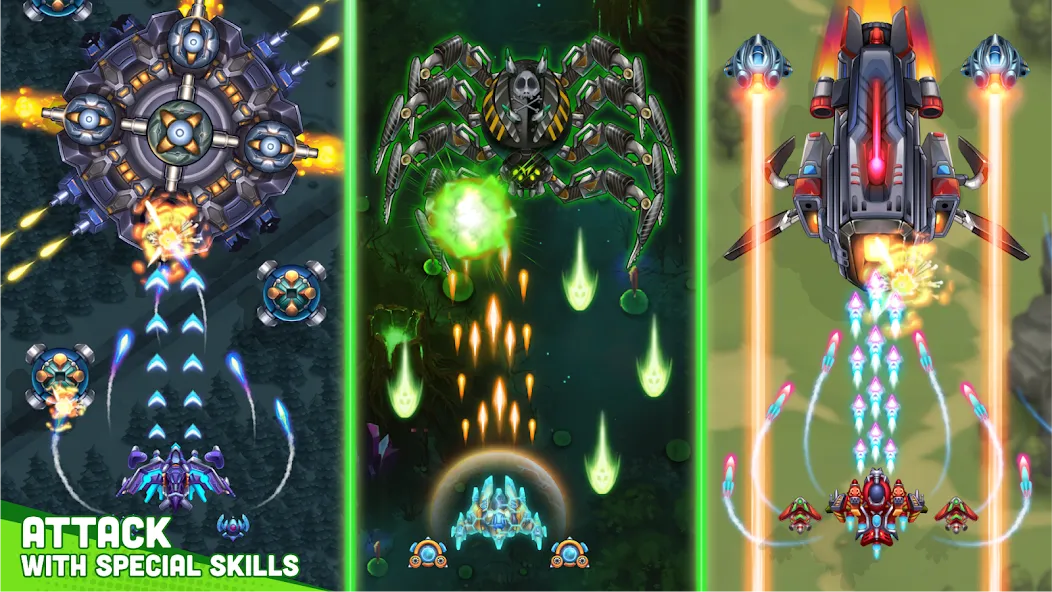 Sky Raptor: 射击飞机游戏 screenshot 4