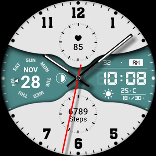 Watch face 10h08.com #94 screenshot 28
