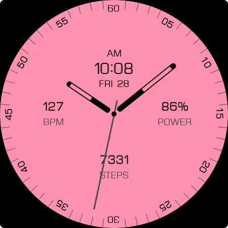 Key107 Analog Watch Face screenshot 32