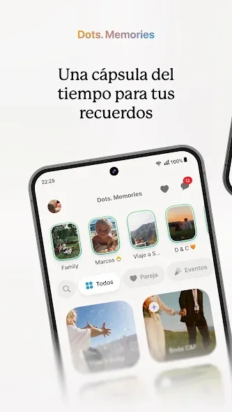 Dots Memories: tu historia screenshot 1