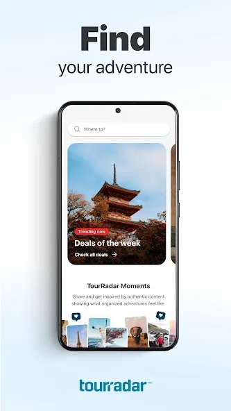 TourRadar: Tours & Adventures screenshot 1