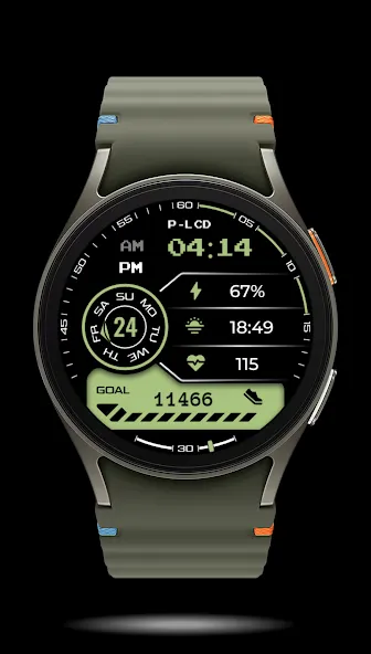 Phantom - LCD V3 | watch face screenshot 3
