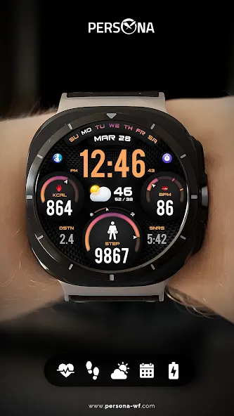 PER34 Sport Watch Face screenshot 6