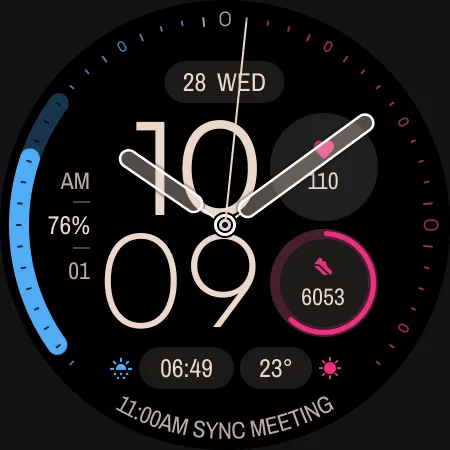 TKS 37 Orio Watch Face screenshot 10