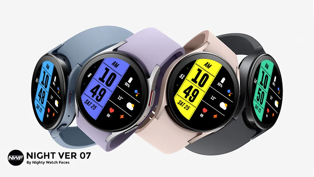 Night ver 07 - watch face screenshot 14