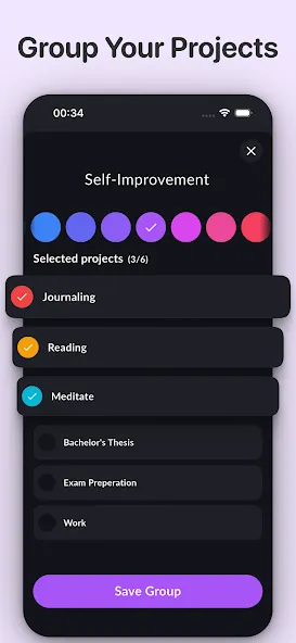 Pomodoro Focus Timer: Balance screenshot 6