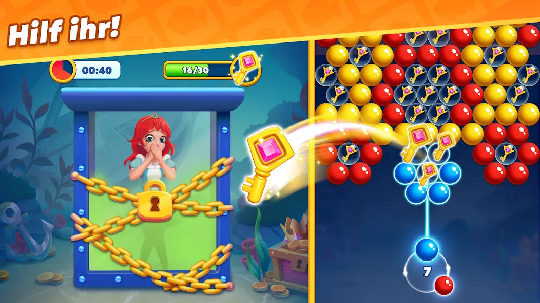 Bubble Shooter Ocean Pop screenshot 6