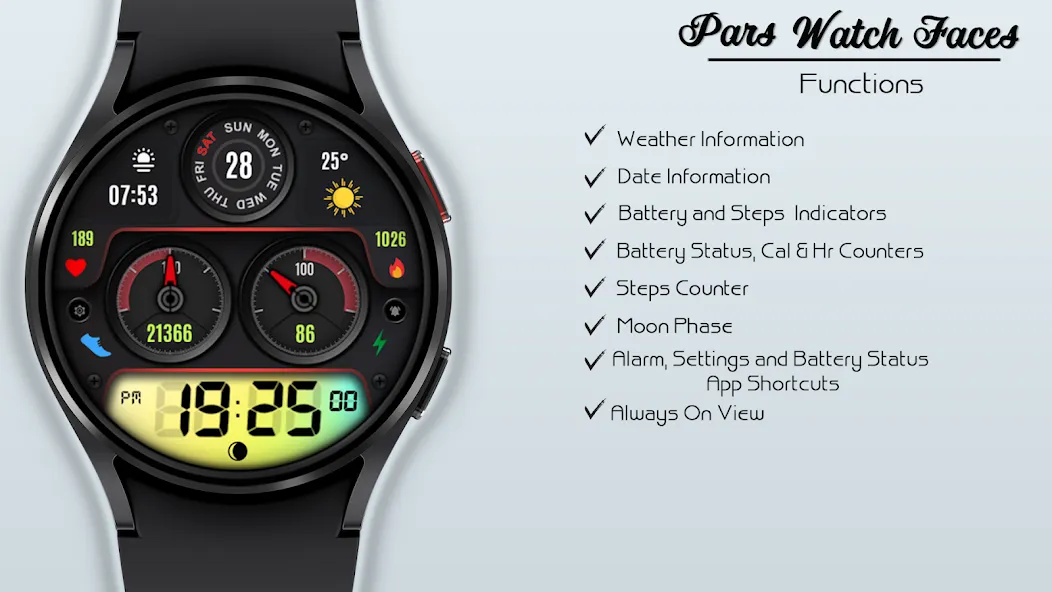 Adore Digital Watch Face screenshot 4