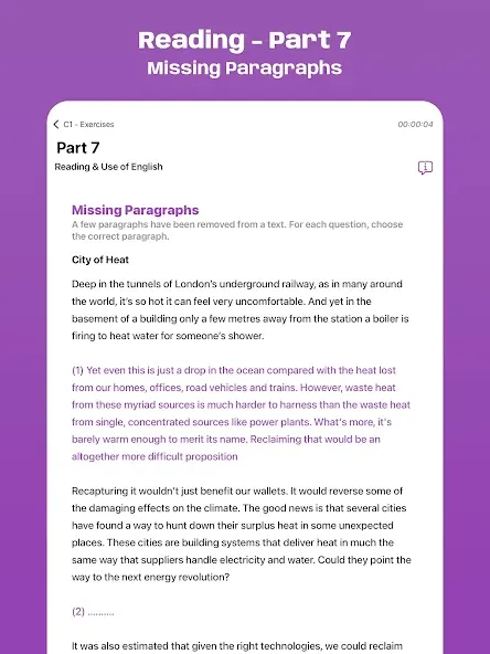 Cambridge C1 Exam Simulator screenshot 16