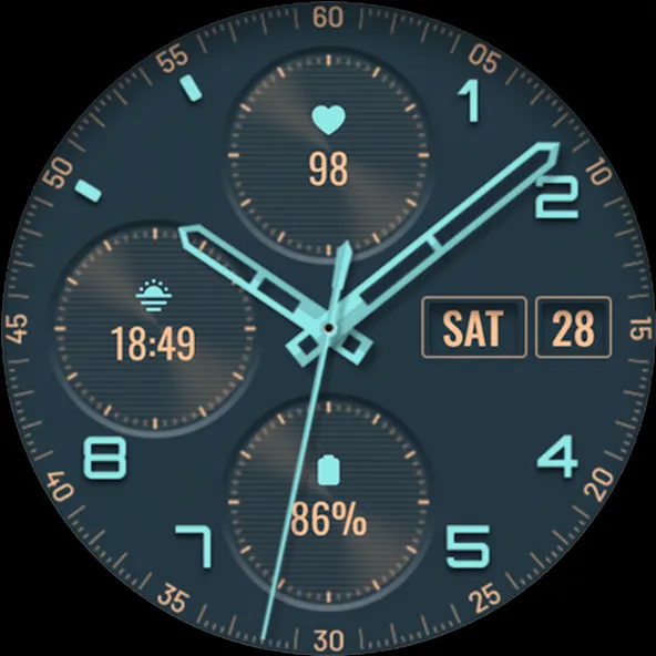 Watch face 10h08.com #141 screenshot 32