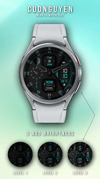 Watch face CNW0023 screenshot 2