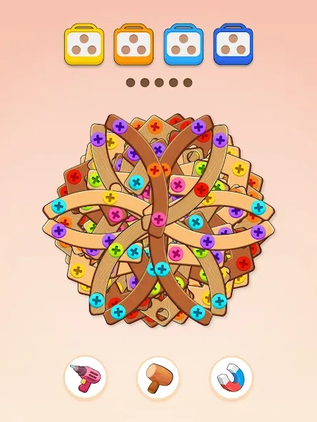 ネジパズル: 脳トレ ウッド パズル - 人気 ネジ ゲーム screenshot 9