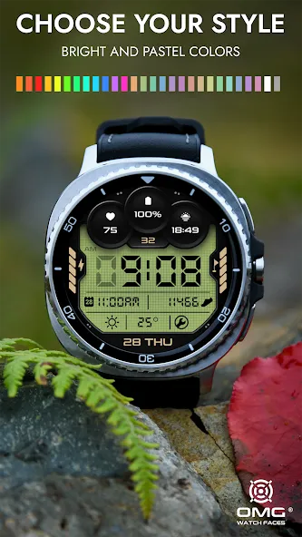 OMG 454 - Modern Retro Watch screenshot 6