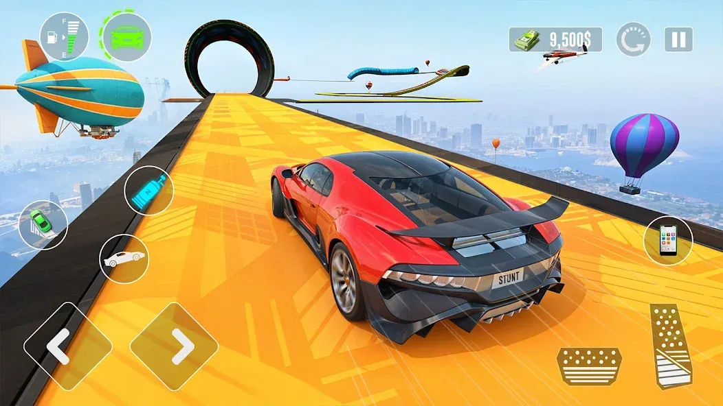 Extreme Car Racing Stunt Games screenshot 4