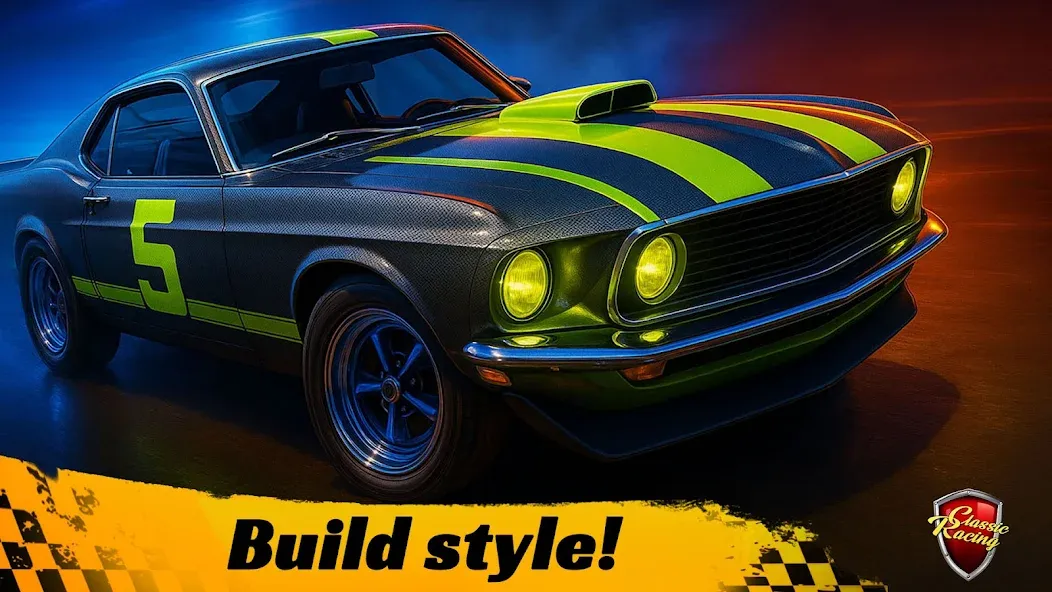 Classic Drag Racing Car Game screenshot 8