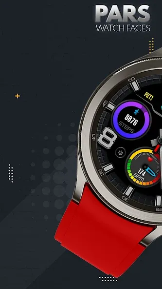 Pars Sardes Hybrid Watch Face screenshot 5